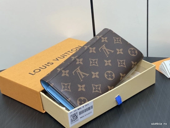 WIS Vuitton Louis WALLET-19*10.5*2cm SARAH 0809